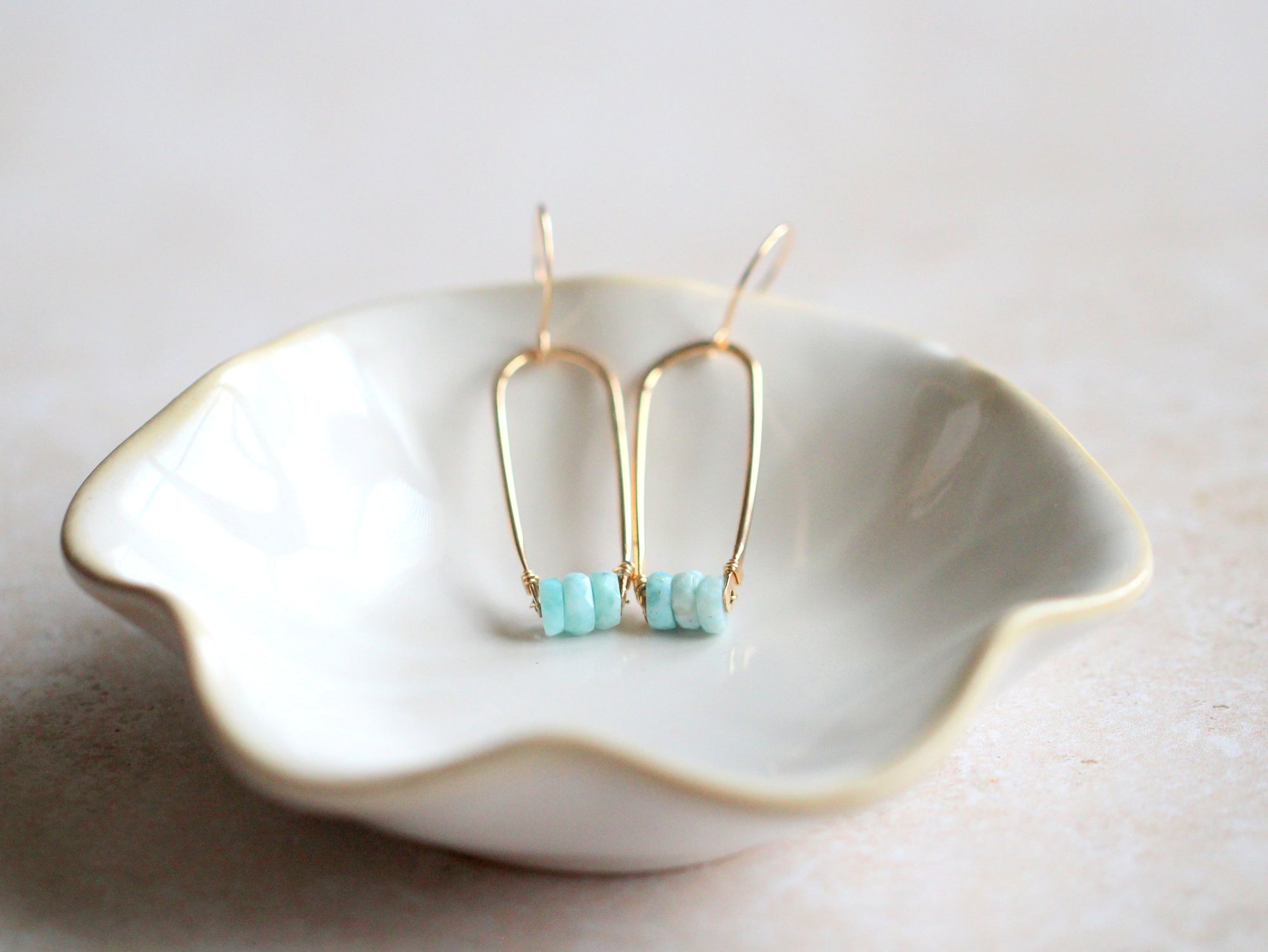 Parachute Hoops - Larimar