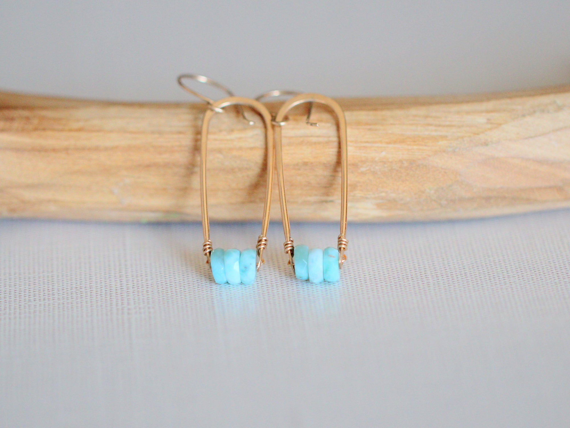 Parachute Hoops - Larimar