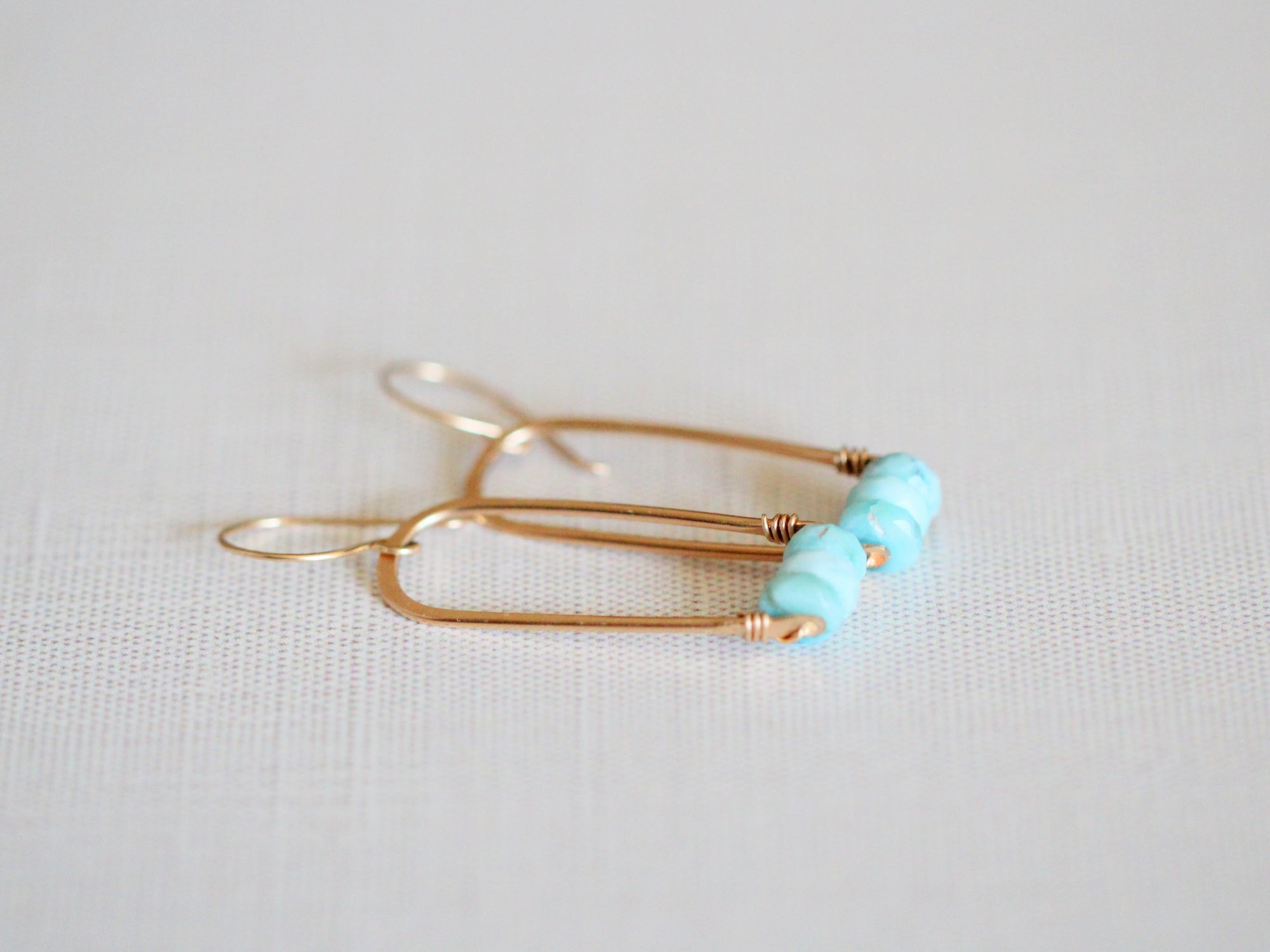 Parachute Hoops - Larimar