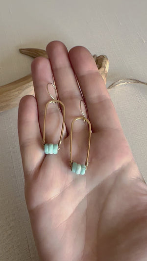 Parachute Hoops - Larimar