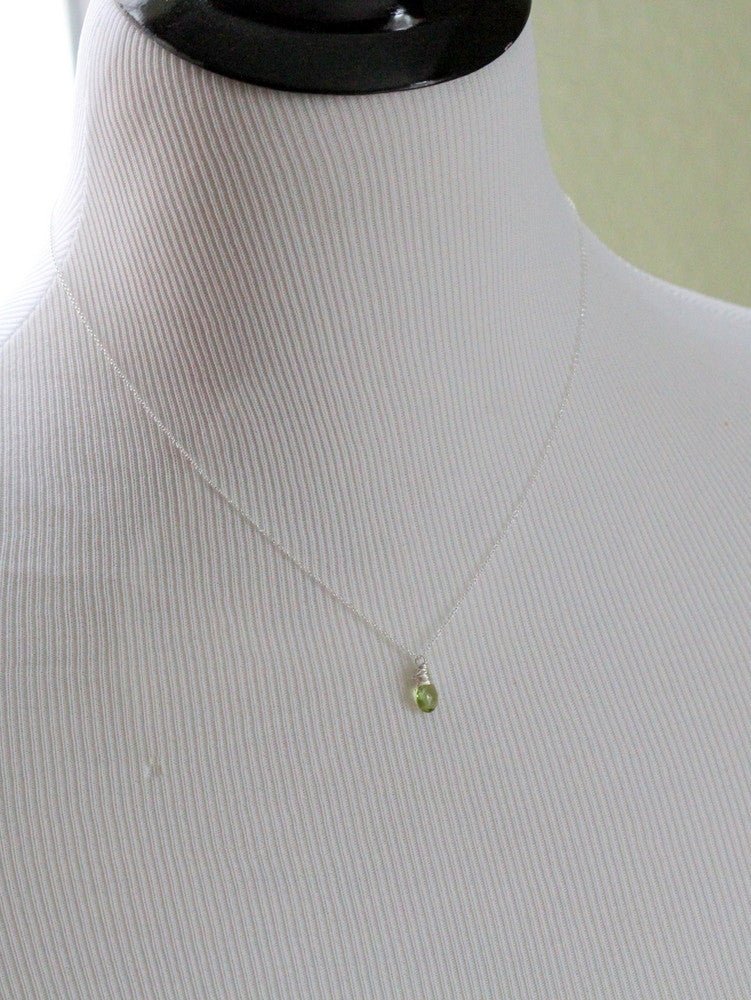 5,05 Carat Peridot Anhanger 925 buy Silver Necklace a sparkling dream Top